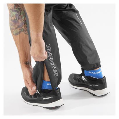 Pantalon Imperméable Salomon Bonatti Waterproof Noir Unisexe 