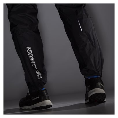 Pantalon imperméable Unisexe Salomon Bonatti WP Noir