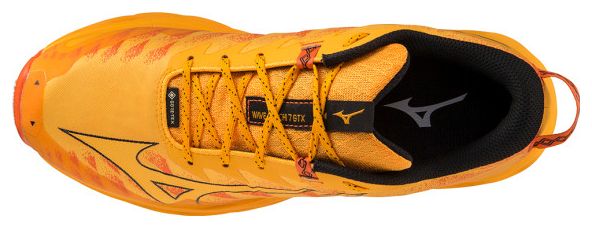 Chaussures de Trail Running Mizuno Wave Daichi 7 GTX Orange Rouge