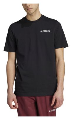 adidas Terrex Mountain 2.0 Short Sleeve Jersey Black