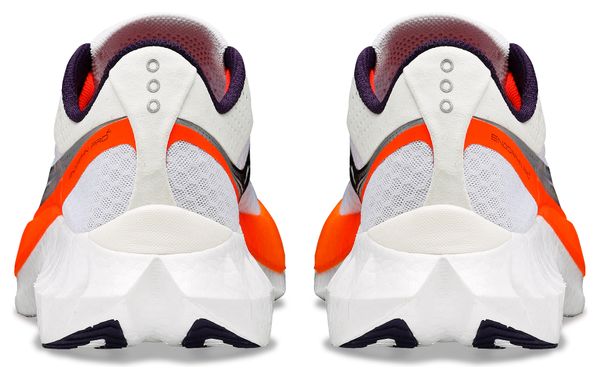 Chaussures Running Saucony Endorphin Pro 4 Blanc/Orange Homme