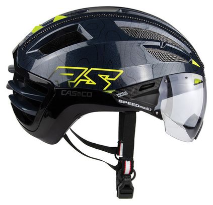 Casco SPEEDairo2 RS Helm Hunter Blue Black + Vautron Photochromic Visor