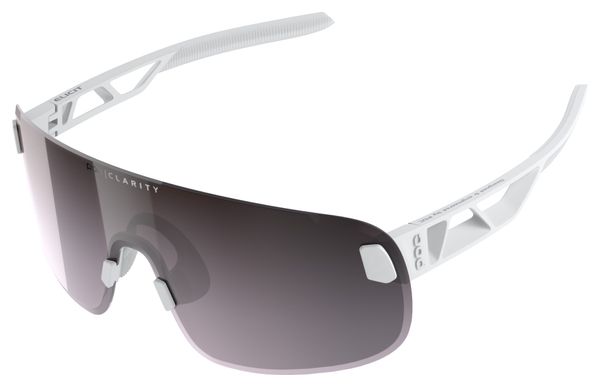 Poc Elicit Hydrogen White / Clarity Road Sunny Silver Sunglasses