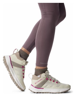 Columbia Facet 75 Mid Beige Women's Hiking Shoes