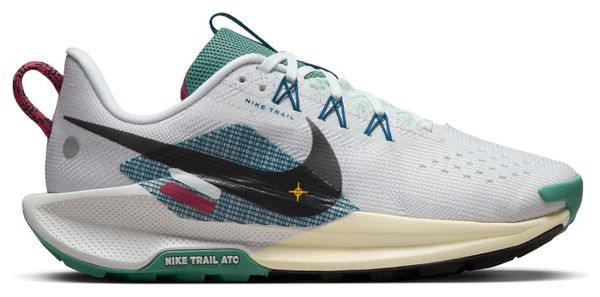 Chaussures Trail Nike Pegasus Trail 5 Blanc Bleu Femme