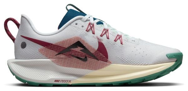 Chaussures Trail Nike Pegasus Trail 5 Blanc Bleu Femme