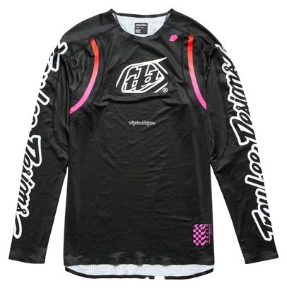 Maillot Manches Longues Troy Lee Designs Sprint Ultra Noir