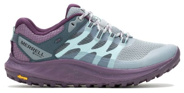 Merrell Antora 3 Gore-Tex Women's Trail Shoes Grey/Purple