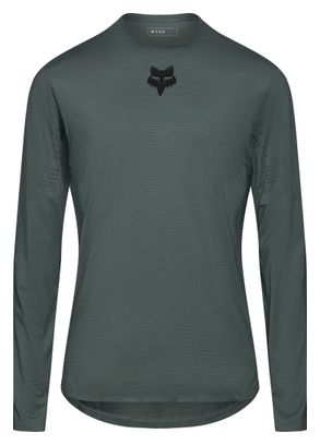 Maglia a maniche lunghe Fox Flexair verde da uomo