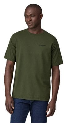 Patagonia P-6 Logo Responsibili-Tee Green