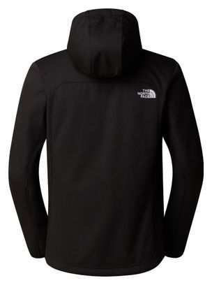 The North Face Quest Hoodie Softshell Jacke Schwarz