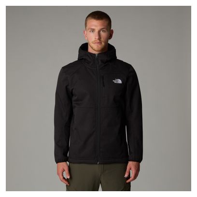 The North Face Quest Hoodie Softshell Jacke Schwarz