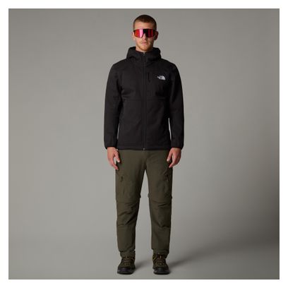 The North Face Quest Hoodie Softshell Jacke Schwarz