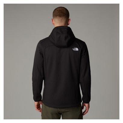 The North Face Quest Hoodie Softshell Jacke Schwarz