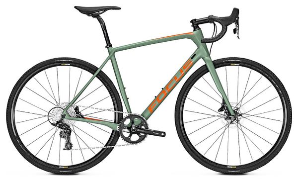 Focus Gravel Bike Paralane 8.9 GC Sram Apex 11s Verde / Naranja 2019
