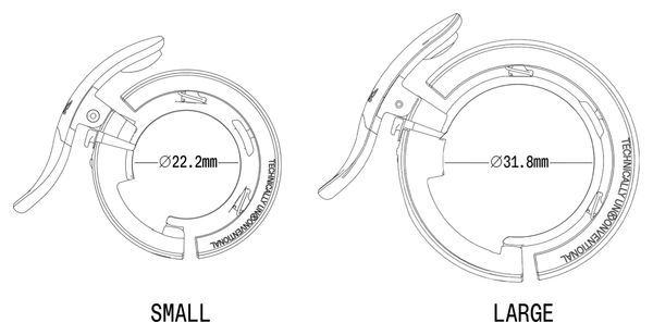Knog Oi Prima-bel, grijs