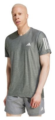 adidas Own The Run Kurzarm Trikot Grau Herren