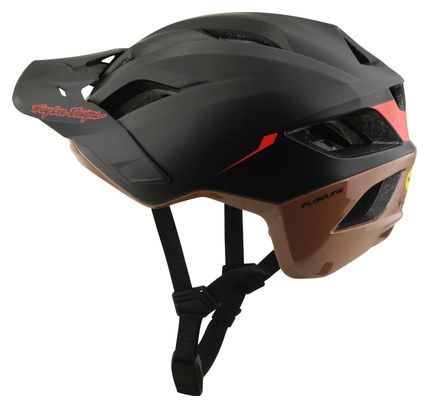 Casco da MTB Troy Lee Designs Flowline SE Mips Stacks Charcoal/Sienna
