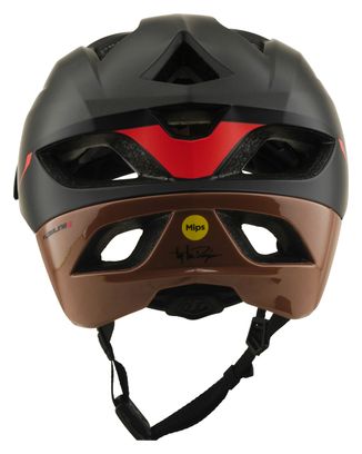 Casco da MTB Troy Lee Designs Flowline SE Mips Stacks Charcoal/Sienna