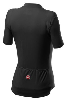 Castelli Anima 3 Damen Kurzarmtrikot Schwarz / Rot