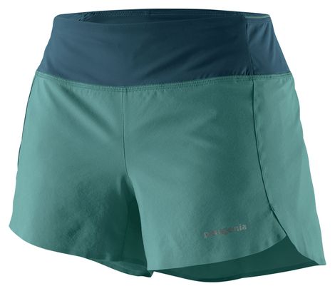Pantalones cortos Patagonia Strider Pro - 3 1/2 pulg. Mujer Azul