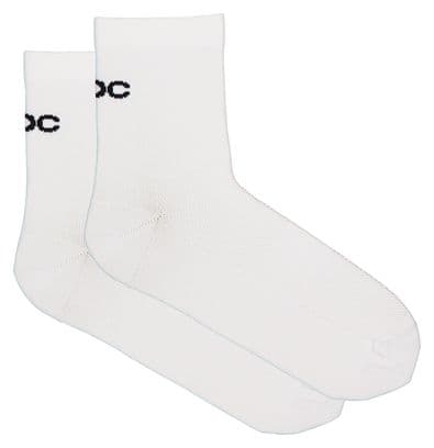 Chaussettes Poc Cadence Road Short Blanc