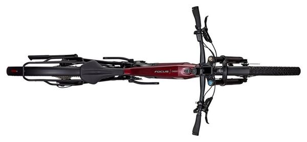 VTC Électrique Focus Thron² 6.8 Shimano Deore XT 12V 625Wh 29'' Rouge 2024