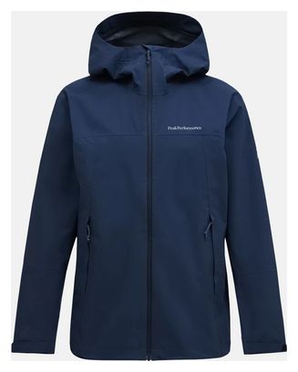Peak Performance Trail 2.5L Hipe Blue Waterproof Jacket