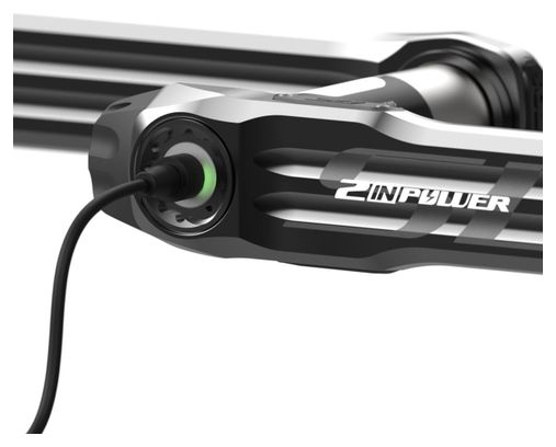 Paire de Manivelles Capteur de Puissance Rotor 2INpower SL RD (Road Dual) Direct Mount Noir