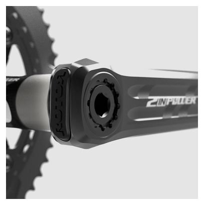 Paire de Manivelles Capteur de Puissance Rotor 2INpower SL RD (Road Dual) Direct Mount Noir