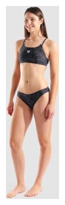 Maillot de bain Arena Ribbed Noir Femme