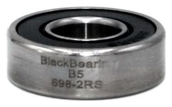 Rodamiento negro 698 2RS 8 x 19 x 6 mm