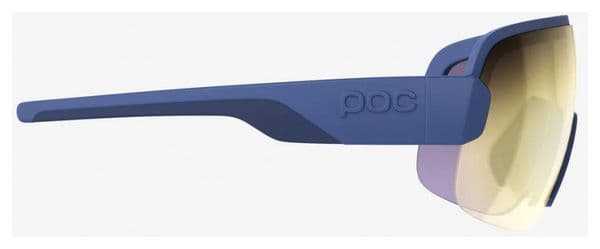 POC Aim Blue Sunglasses - Clarity Road Mirror Gold