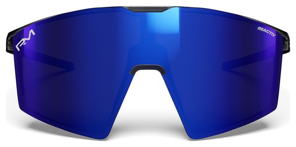Lunettes Julbo Edge Remy Metailler Reactiv 1-3 Noir/Bleu Photochromique