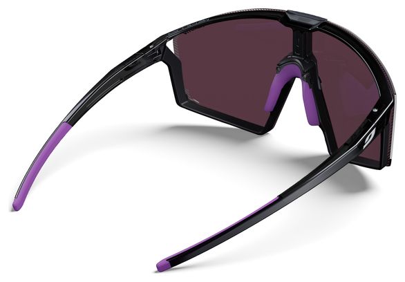 Lunettes Julbo Edge Remy Metailler Reactiv 1-3 Noir/Bleu Photochromique