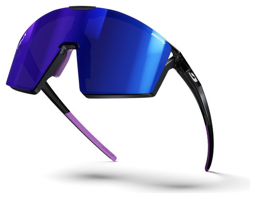 Lunettes Julbo Edge Remy Metailler Reactiv 1-3 Noir/Bleu Photochromique