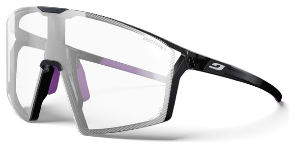 Lunettes Julbo Edge Remy Metailler Reactiv 1-3 Noir/Bleu Photochromique
