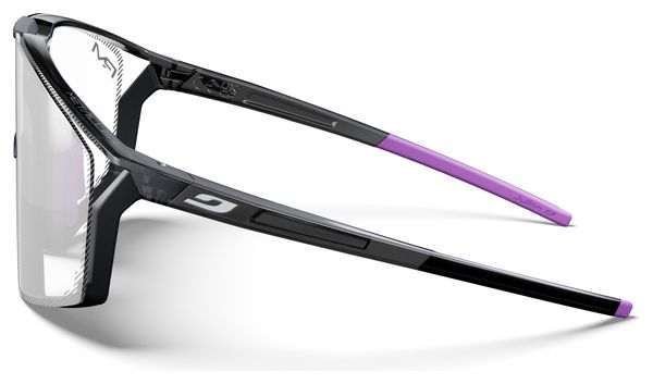 Lunettes Julbo Edge Remy Metailler Reactiv 1-3 Noir/Bleu Photochromique