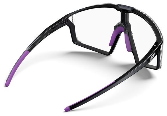 Lunettes Julbo Edge Remy Metailler Reactiv 1-3 Noir/Bleu Photochromique
