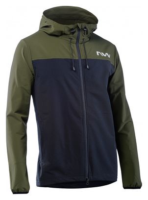 Giacca Northwave Rampage Verde/Nero