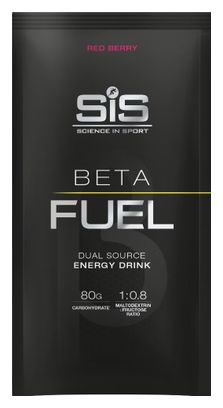 Boisson Énergétique SIS Beta Fuel 80 Fruits Rouges 82g