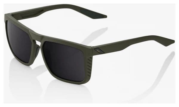 100% Renshaw Soft Tact Green - Black Mirror Lenses