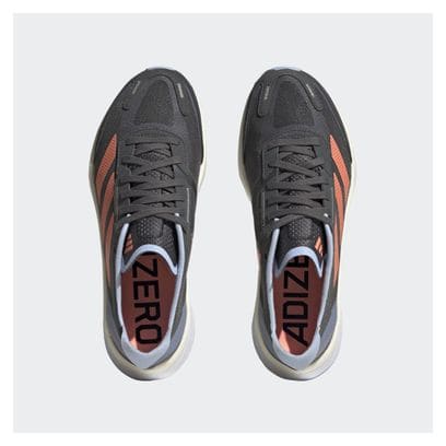 adidas Running Shoes Adizero Boston 11 Grey Coral Women