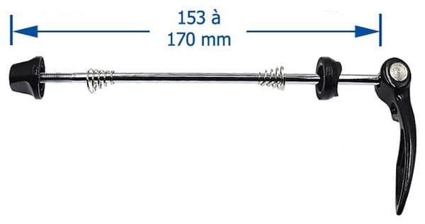 Adaptateur de fixation porte-bagage sur cadre sans oeillet Tubus .