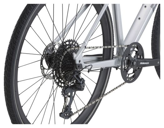 BMC Alpenchallenge AL Two Fitness Bike Sram GX Eagle 12S 700 mm Argento 2023