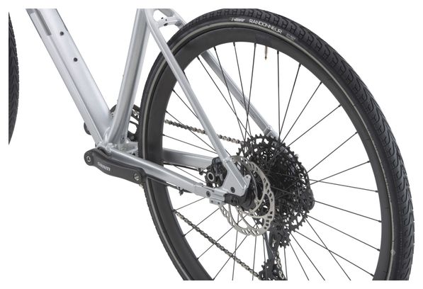 BMC Alpenchallenge AL Two Fitness Bike Sram GX Eagle 12S 700 mm Silber 2023
