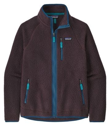 Patagonia Retro Pile Purple Fleece Jacket