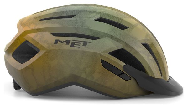 MET Allroad Mips Helm Braun/Grün Matt
