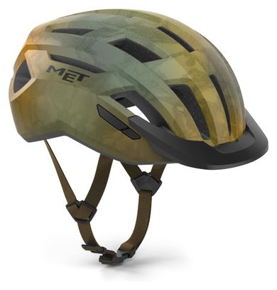 MET Allroad Mips Helm Braun/Grün Matt