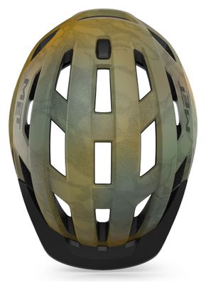 MET Allroad Mips Helm Braun/Grün Matt